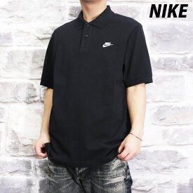 ナイキ Nike Club 新作 ポロシャツ 上 メンズ NIKE 半袖 FN3895 黒 ブラック| 大きいサイズ 有 ゴルフ スポーツウェア トレーニングウェア