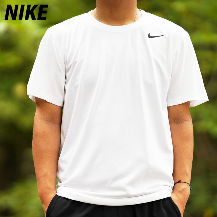 楽天市場 送料無料 定番 ナイキ Tシャツ 上 メンズ Nike ドライ 吸汗速乾 半袖 Dri Fit レジェンド Wht 大きいサイズ 有 スポーツウェア トレーニングウェア ドライ スポーツ おしゃれ ブランド 限定ジャージのタケスポ