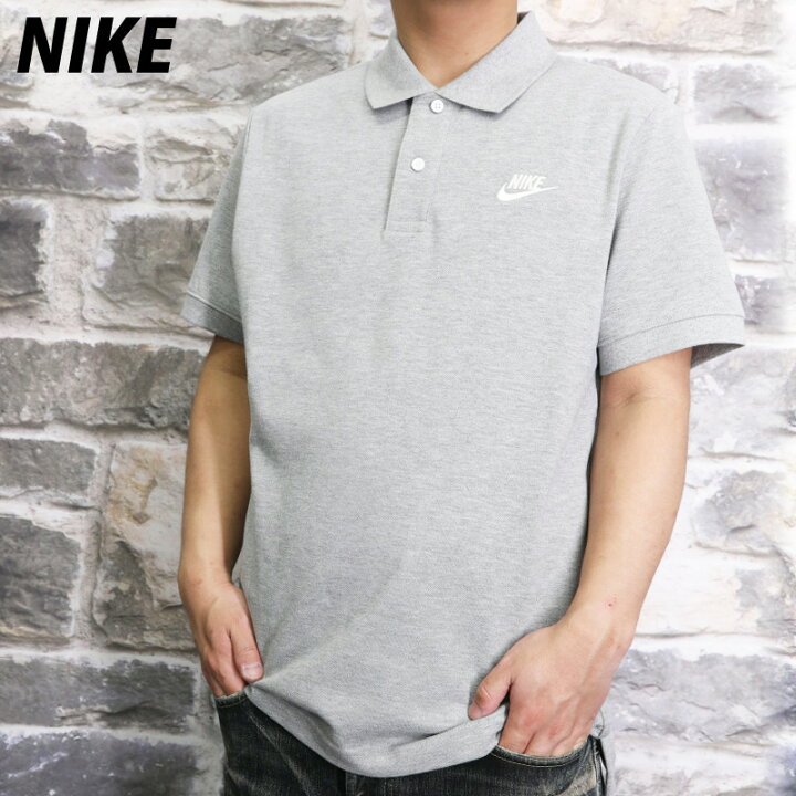 楽天市場 送料無料 ナイキ ポロシャツ 上 メンズ Nike ワンポイント 半袖 Gry スポーツウェア トレーニングウェア 大きいサイズ 有 ゴルフ スポーツ おしゃれ ブランド 限定ジャージのタケスポ