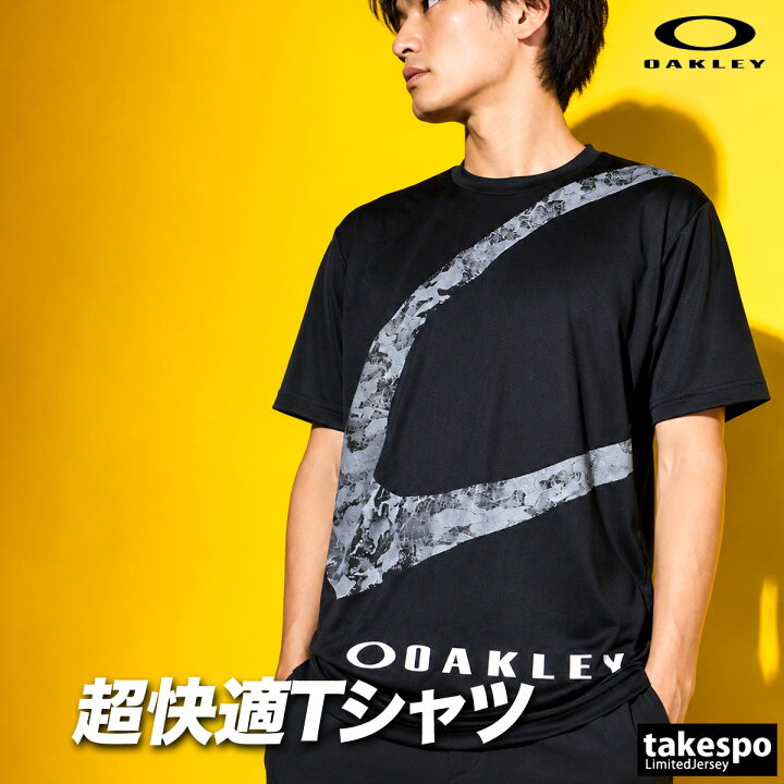 楽天市場】オークリー Tシャツ メンズ 半袖 速乾 スポーツ ブランド 