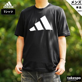 4/24-4/25 2日間限定ゲリラバーゲン SALE セール アディダス Tシャツ 上 メンズ adidas 半袖 ビッグロゴ AT063| 大きいサイズ 有 スポーツウェア トレーニングウェア