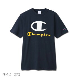 チャンピオン Tシャツ 上 メンズ Champion 半袖 ビッグロゴ C3T307| 大きいサイズ 有 スポーツウェア トレーニングウェア