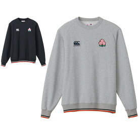 カンタベリー スウェット トレーナー メンズ ブランド 日本代表 クルーネック 裏毛 CANTERBURY スウェットシャツ RA43776 SALE セール 大きいサイズ 有 スポーツウェア トレーニングウェア スポーツ おしゃれ あす楽