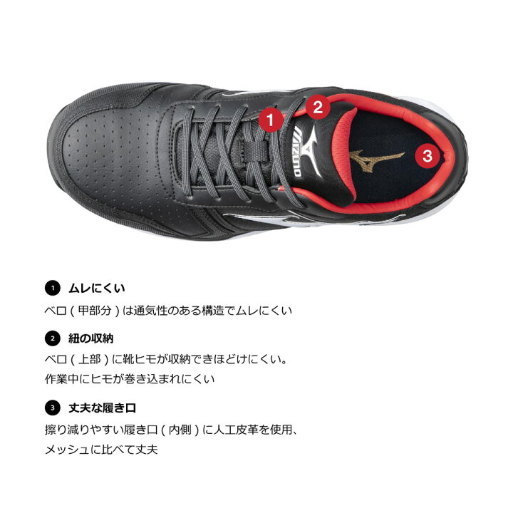楽天市場】安全靴 ミズノ オールマイティ 限定品 オールマイティHW11L 
