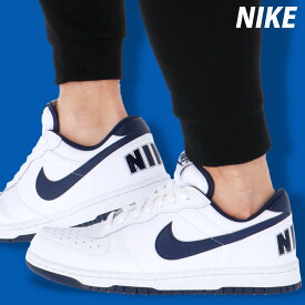 ナイキ スニーカー メンズ ブランド NIKE ビッグナイキ シューズ ビッグ LOW ビッグロー ローカット レザー 革 355152140 あす楽 白 ホワイト 新作 大きいサイズ 有 スポーツ おしゃれ