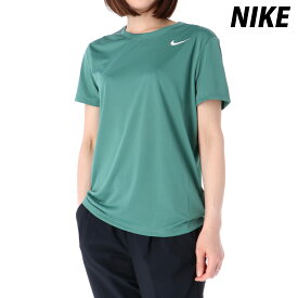 ナイキ 新作 Tシャツ 上 レディース NIKE 半袖 吸汗 速乾 DX0688 緑 グリーン| ウィメンズ かわいい 大きいサイズ 有 トップス ウォーキング ウェア プラクティスシャツ プラシャツ スポーツウェア トレーニングウェア ドライ