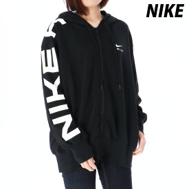 4/20-4/21 2日間限定ゲリラバーゲン 送料無料 新作 ナイキ スウェットパーカー 上 レディース NIKE パーカー フルジップ 裏起毛 ゆったり オーバーサイズ 袖ロゴ FB8048 あす楽|ジャージ あったかい 暖かい ウィメンズ かわいい 大きいサイズ 有 トップス