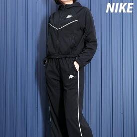 4/24-4/25 2日間限定ゲリラバーゲン 送料無料 新作 ナイキ ジャージ 上下 レディース NIKE パーカー パンツ 裏フリース ガールズ ハイウエスト 起毛 FD2948 あす楽| セットアップ 上下セット ウィメンズ かわいい 大きいサイズ 有 ウォーキング ウェア