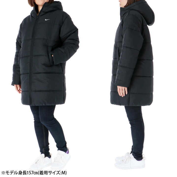 楽天市場】ナイキ 中綿コート ブランド レディース フード付き 
