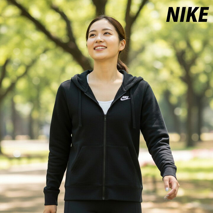 楽天市場】ナイキ スウェットパーカー 上 レディース NIKE 裏起毛 保温  