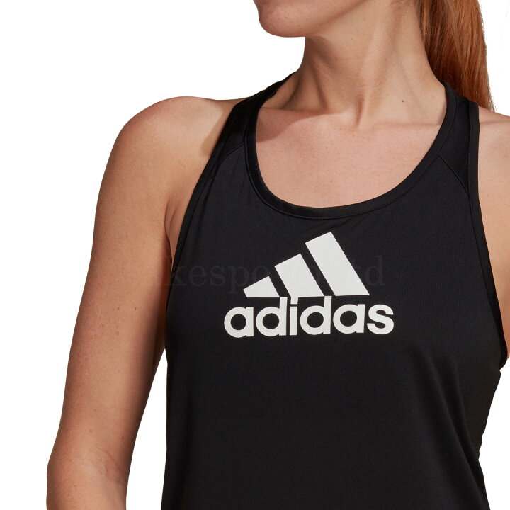 楽天市場 送料無料 新作 アディダス タンクトップ レディース Adidas ビッグロゴ フィットネス 吸汗速乾 ドライ 287 スポーツウェア トレーニングウェア かわいい 大きいサイズ 有 ウォーキング ウェア ドライ スポーツ おしゃれ ブランド 限定ジャージのタケスポ