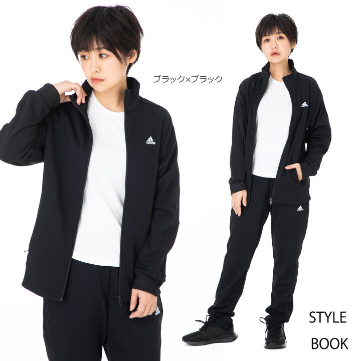 送料無料 新作 アディダス 吸汗速乾 上下 ジャージ Jil43 3ストライプ レディース ドライ Adidas