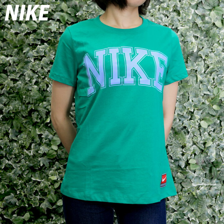 楽天市場 新作 ナイキ Tシャツ 上 レディース Nike ビッグロゴ 綿100 半袖 Dr Grn ウィメンズ かわいい 大きいサイズ 有 トップス ウォーキング ウェア スポーツウェア トレーニングウェア アウトレット 限定ジャージのタケスポ