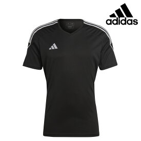 新作 アディダス Tシャツ 上 メンズ adidas 半袖 3ストライプス プラクティスシャツ サッカー フットサル サイドライン 吸汗 速乾 TIRO 23 ETX37| 大きいサイズ 有 プラクティスシャツ プラシャツ スポーツウェア