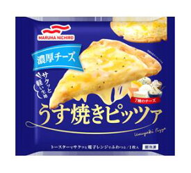 【冷凍食品】【送料無料　7個販売】マルハニチロ　アクリ　うす焼きピッツァ 濃厚チーズ　118g