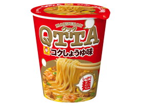 【送料無料　12個販売】マルちゃん　QTTAコクしょうゆ味　78g　　カップ麺　しょうゆ味