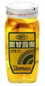 【送料無料　3個販売】大森産業　OHY　栗甘露煮　2級　　500g瓶　　瓶詰