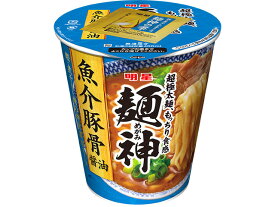 【送料無料】【12個販売】明星食品 麺神カップ 魚介豚骨醤油 99g