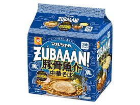 【送料無料】【9個販売】東洋水産　マルちゃん ZUBAAAN！豚骨魚介中華そば 3食パック( 116g×3)
