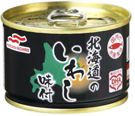 送料無料　まとめてお得【24個販売】 マルハニチロ 北海道のいわし味付けEO 150g 　1箱（24個入り） 　缶詰