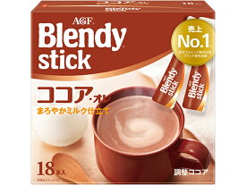 送料無料　まとめてお得【3個販売】AGF　「ブレンディ®」　スティック　ココア・オレ18本　10.3gx18本×3個