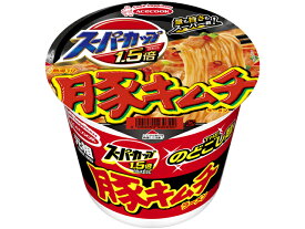 【送料無料　12個販売】スーパーカップ1．5倍　豚キムチ　111g　カップ麺