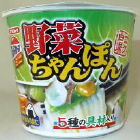 【送料無料】【12個販売】エース　スーパーカップミニ　野菜ちゃんぽん　カップ麺　即席麺