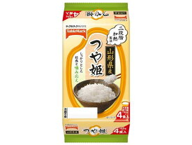 【送料無料　ケースまとめ買い】【8個販売】テーブルマーク 山形県産つや姫（分割）4食　パックご飯　備蓄
