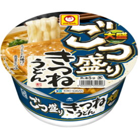 【ケースまとめ買い】【12個販売】　マルちゃん　ごつ盛り きつねうどん　12個入り 　カップラーメン