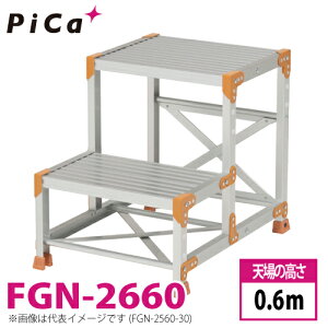 �s�J/Pica ��Ƒ�iDanchi�V���[�Y) FGN-2660 �H�ʁF�W���^�C�v �ő�g�p���ʁF150kg �V�ꍂ���F0.6m �i���F2 ���ʁF7.9kg �_���`