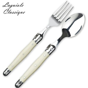 ���M�I�[�� �N���V�b�N �J�g�����[�Z�b�g �X�v�[�� �t�H�[�N �A�C�{���[ 2�_�Z�b�g �e�[�u���X�v�[�� �e�[�u���t�H�[�N Laguiole Classique