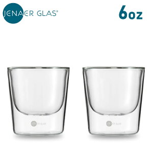 �C�G�i�O���X 6oz 190ml 2�Z�b�g �ϔM�K���X�� �^���u���[ �z�b�g���N�[�� �v���� 115902 JENAER GLAS