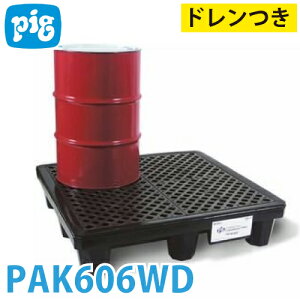 �s�O �X�^���h�[�h�|���X�s���R���e�C�����g�p���b�g PAK606WD �h�����t 4�h�����ʗp �|���G�`������ �ω׏d��1,360kg