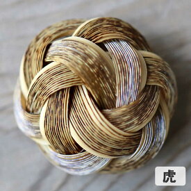 竹ブローチ（結び）