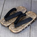 八割BLACK(ブラック)24〜25cm創業明治27年老舗竹屋がお届け！極太鼻緒にこだわった国産八割下駄