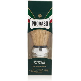 PRORASO (ポロラーソ) シェービングブラシ 泡立て用ブラシ 豚毛100% 使用 髭剃り シェービングブラシ単品 イタリア製 [並行輸入品]
