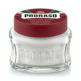 PRORASO (ポロラーソ) プレシェーブクリーム ノーリッシュ シェービングフォーム 100ml 敏感肌用 髭剃りイタリア製 [並行輸入品]