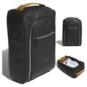 【365日出荷対応】 アディダス ゴルフ シューズバッグ メンズ レディース シューズケース 靴入れ ファスナー付き ゴルフバッグ ブランド JUT53 adidas golf