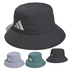 【365日出荷対応】アディダス ゴルフ バケットハット メンズ レディース 帽子 レインハット ハット バケツハット 防水 ゴルフハット ブランド 無地 春 夏 秋 冬 JVU30 adidas golf