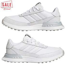 【セール対象】 アディダス ゴルフ シューズ レディース 靴 ゴルフシューズ S2G SL レザー 25 スパイクレス 紐 スニーカー ブランド NNN81 JI4037 adidas golf