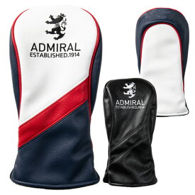 【365日出荷対応】 アドミラルゴルフ ヘッドカバー ドライバー メンズ レディース ドライバーカバー 460cc対応 ロゴ 無地 ブランド ADMG5AHA Admiral Golf