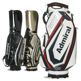 【12月はエントリーするとポイント3倍】 アドミラルゴルフ キャディバッグ メンズ 9.0型 5分割 約5.3kg カートバッグ ゴルフバッグ レア ブランド ADMG5BC1 ADMIRAL GOLF アドミラルキャディバッグ