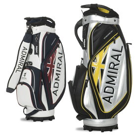 【月間優良ショップ受賞】 アドミラルゴルフ キャディバッグ メンズ 9.0型 4分割 約3.9kg カートバッグ ゴルフバッグ レア ブランド ADMG5BC4 ADMIRAL GOLF アドミラルキャディバッグ