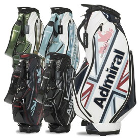 【月間優良ショップ受賞】 アドミラルゴルフ キャディバッグ メンズ 9.0型 5分割 約3.8kg カートバッグ ゴルフバッグ レア ブランド ADMG5BC5 ADMIRAL GOLF アドミラルキャディバッグ