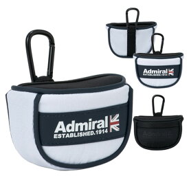 【365日出荷対応】 アドミラルゴルフ ボールポーチ メンズ レディース ボールケース 2個収納 カラビナ ゴルフポーチ ブランド ADMG5BE2 Admiral Golf