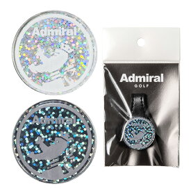 【365日出荷対応】 アドミラルゴルフ マーカー メンズ レディース ロゴ メタル アクリル クリップマーカー ゴルフマーカー ブランド ユニオンジャック ADMG5BM3 Admiral Golf