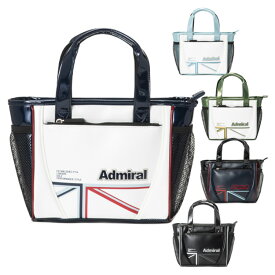 【365日出荷対応】 アドミラルゴルフ ラウンドバッグ メンズ レディース バッグ ラウンドトート ファスナー付き エナメル 収納 ゴルフバッグ ブランド ロゴ ADMZ5BT3 Admiral Golf