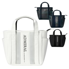 【365日出荷対応】 アドミラルゴルフ ラウンドバッグ メンズ レディース バッグ ラウンドトート ファスナーポケット ゴルフバッグ ブランド ロゴ ADMZ6AT2 Admiral Golf