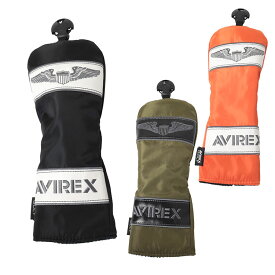 【月間優良ショップ受賞】 アビレックス ゴルフ ゴルフ ヘッドカバー ユーティリティー メンズ レディース ユーティリティカバー 無地 ロゴ 保護 収納 ブランド AVIREX GOLF AVG4F-BA11