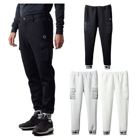 【月間優良ショップ受賞】 バンデル ゴルフ パンツ メンズ ダンボールニット 裾リブ フルレングス 10分丈 長ズボン カーゴパンツ ジョガーパンツ ストレッチ ゴルフウェア ブランド 無地 ロゴ BANDEL GOLF BGS-4ANPCP